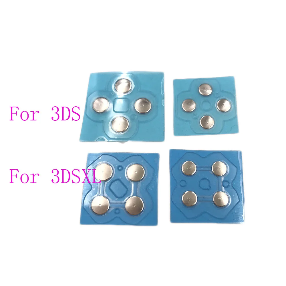 Для 3DS Cross Keys D Pad Кнопка мембранная Токопроводящая ремонтная часть для XL ABXY