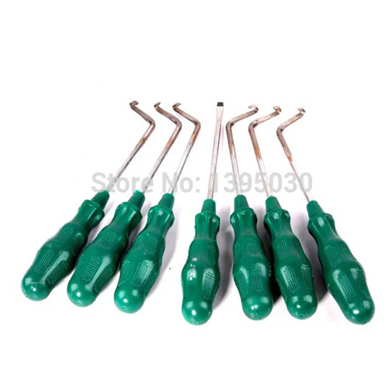 ФОТО 3Sets/Lot 7in1 Open Headlight Cold Glue Tool Knife for Removing Cold Melt Glue Sealant from Car Headlamp