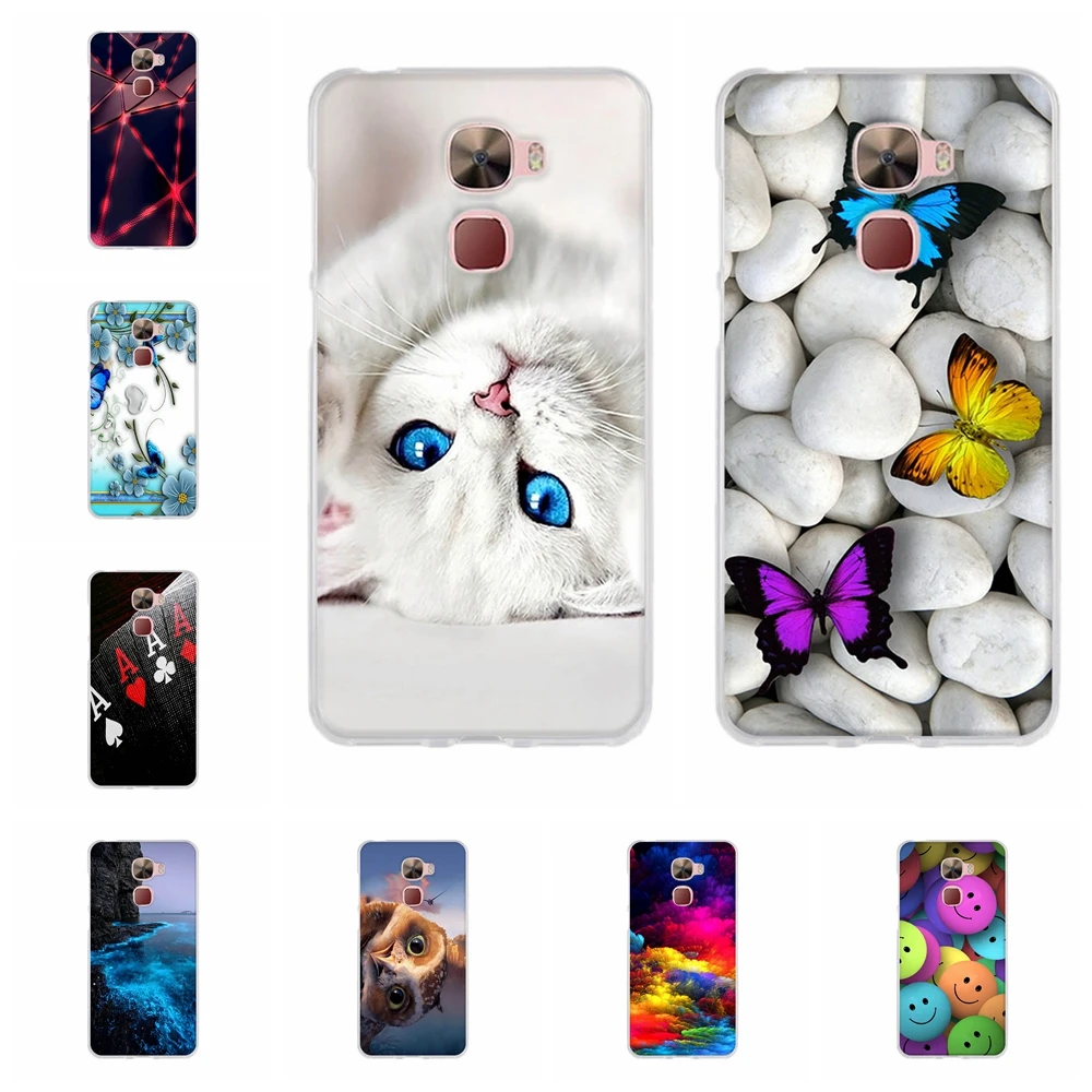 

TPU Case For LeEco Le Pro 3 Cover Back Phone Cover For LeEco Le Pro 3 Case Silicone 5.5" Protection Painted Pattern Cartoon Capa
