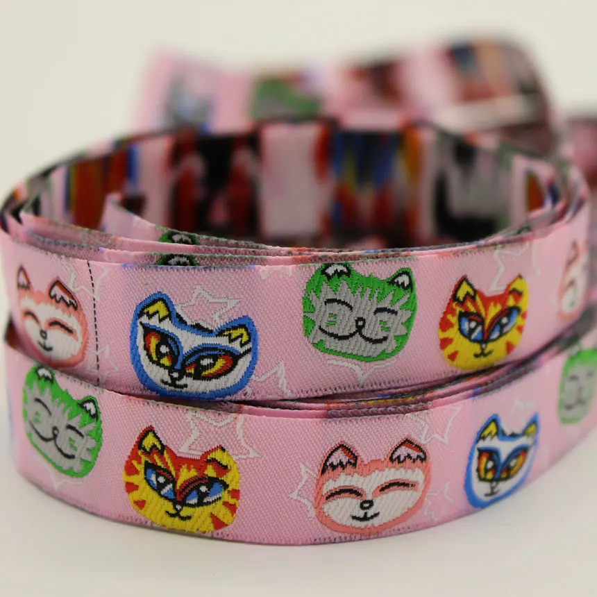 

Cartoon Style Fox Jacquard Webbing Zakka Sewing Label Santa Claus Cows Penguins Ribbon Sewing Tape Ribbons For DIY