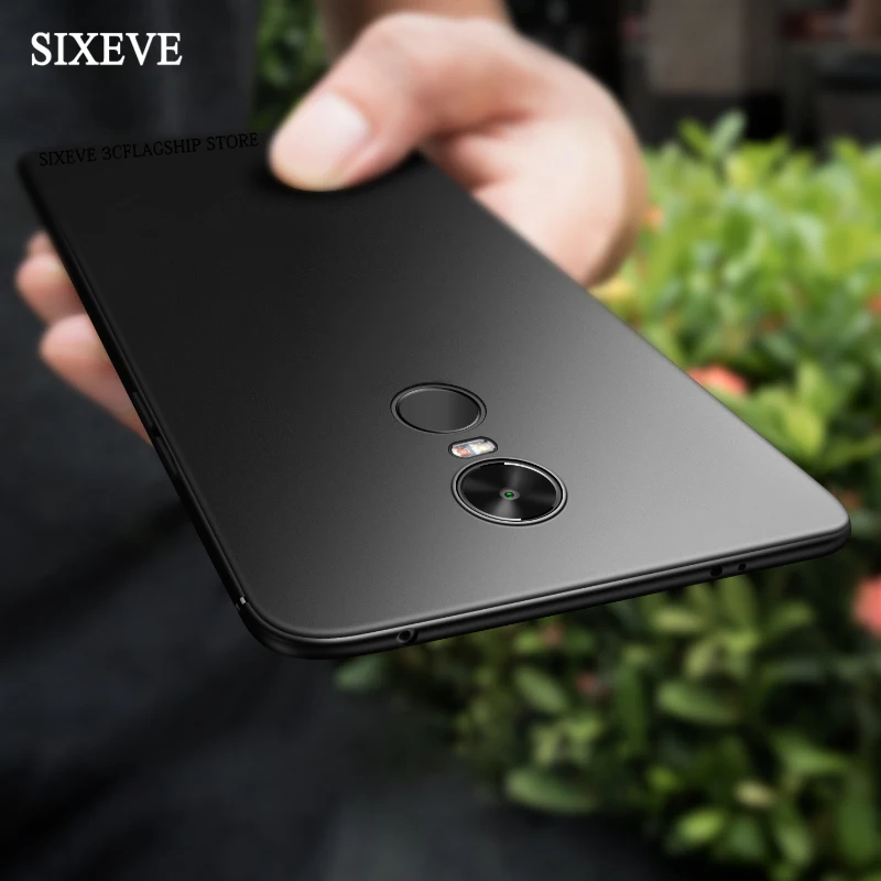 

SIXEVE Luxury Silicone Case For Redmi Note 4 4X Pro Prime 4A 5 Plus Soft Shockshoof Cover For Redmi Note 3 Global Version Mi 6