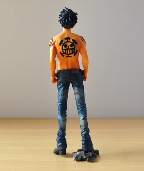 26 см японское аниме одна деталь Trafalgar Law Rowe коробка ПВХ модель игрушки фигурки