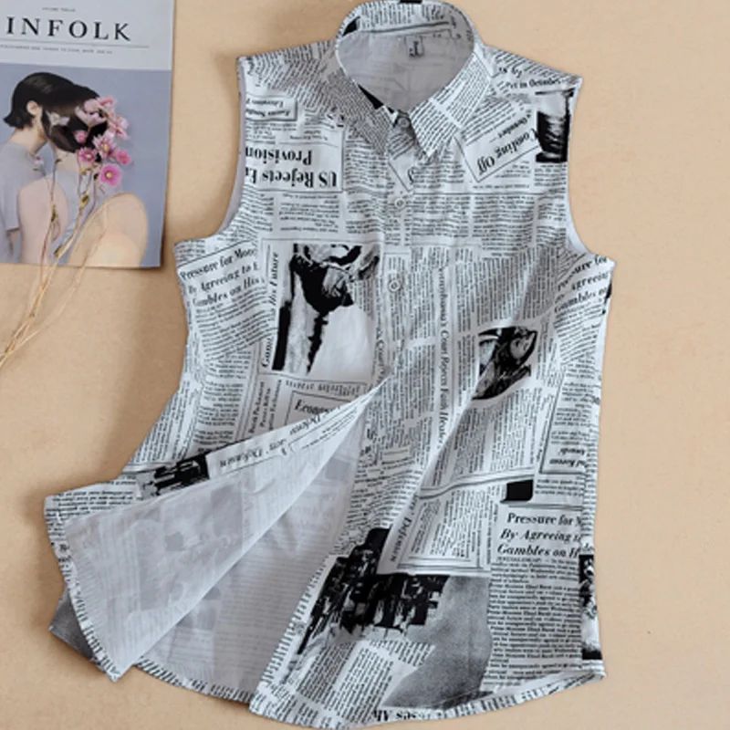 Achat Faux Col Revers Chemisier cravate col Blanc gris Faux col Amovible Détachable Anglais journal impression col de chemise