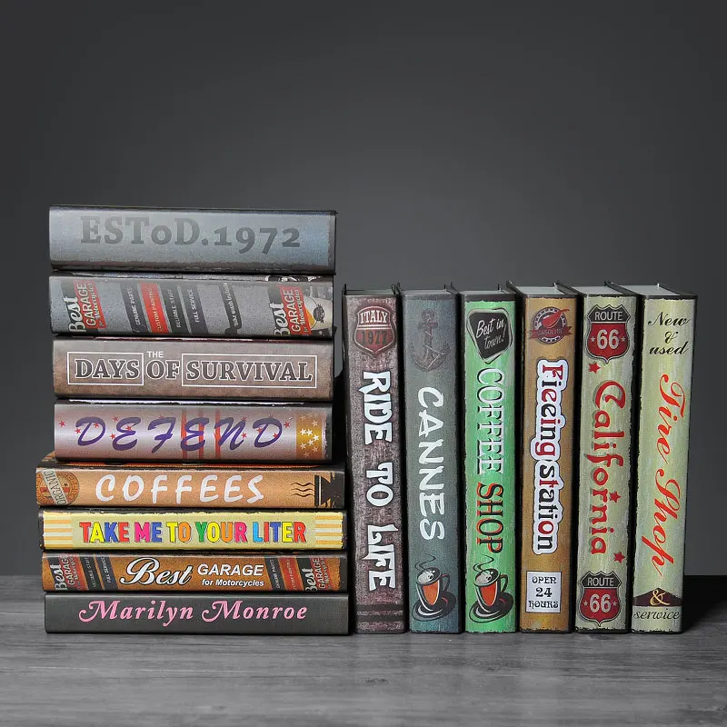 الزمن القديم حنين ريترو نموذج محاكاة خزانة الدعائم كتاب كتاب الديكور الحلي شريط واحد وهمية نافذة الزمن القديم حنين ريترو نموذج محاكاة خزانة الدعائم كتاب كتاب الديكور الحلي شريط واحد وهمية نافذة