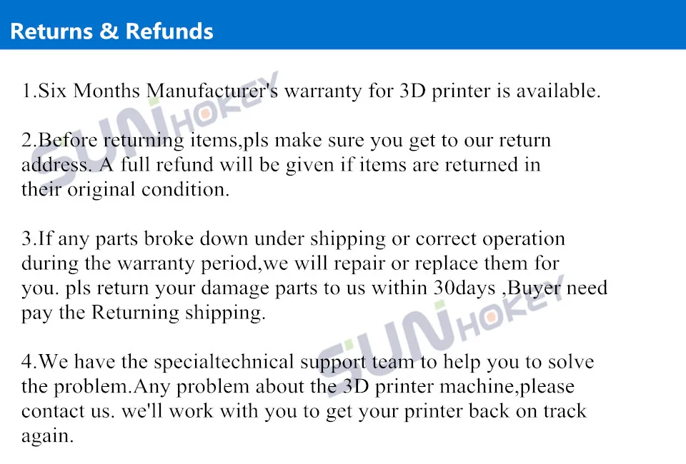 i3 return and refunds 