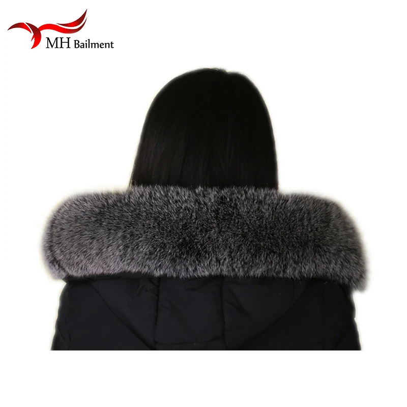 

Real Fox Fur Collars Female Fox Fur Square Collar Ring Scarf Women 100% Natural Genuine Fox Fur Scarves Collar Accessories