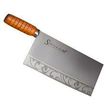 Professionelle Fleisch Hackmesser-Chinesische Erweiterte Handgemachte Hackmesser Gute Qualität Holzgriff Edelstahl Küchenmesser