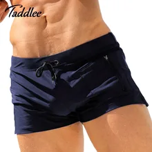 Taddlee Brand Man Men Swimwear Men’s Swimsuits Surf Board Beach Wear Man Swimming Trunks Boxer Shorts Swim Suits Gay Pouch WJ