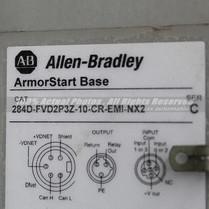 Allen Bradley ArmorStart 284D-FVD2P3Z-10-CR-EMI-NX2 используется в хорошем состоянии с Бесплатная доставка DHL/EMS