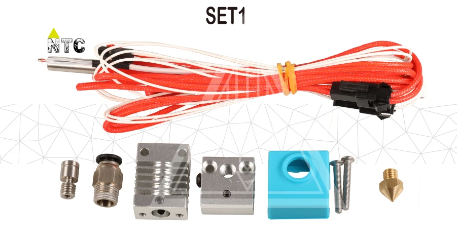 CR10 Hotend Боуден экструдер на большие расстояния из титанового сплава, теплоизоляционное горло 1,75 мм для Creality CR-10 D принтера, микро Швейцарский