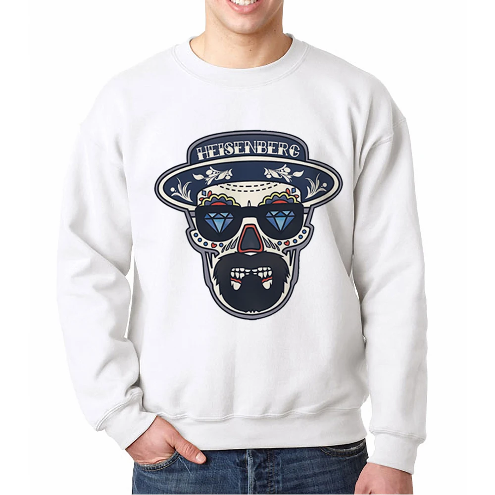 Top Brands Mens Fashion Crew Neck Sweatshirts Heisenberg Custom