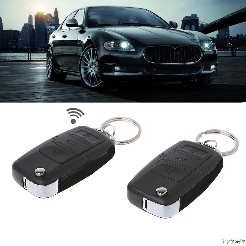 

Universal Car Alarm Systems 12V Auto Remote Central Kit Door Lock Locking Vehicle Keyless Entry System With Remote Controllers