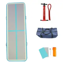 Большой Ривер Хил надувной коврик для прыжков для тренажерного зала с mintblue