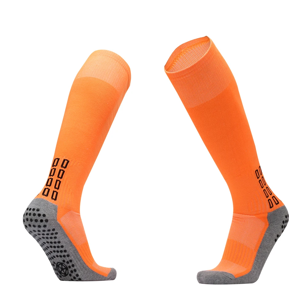 Новые мужские и женские футбольные носки мужские спортивные волейбольные чулки для регби гольфы из силикагеля Нескользящие длинные Дышащие носки
