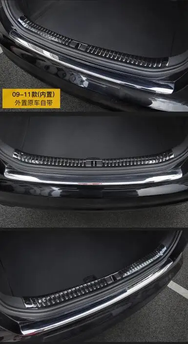 09-18 for Audi A6L rear guard plate refitting special welcome pedal backup box door sill protective interior decoration