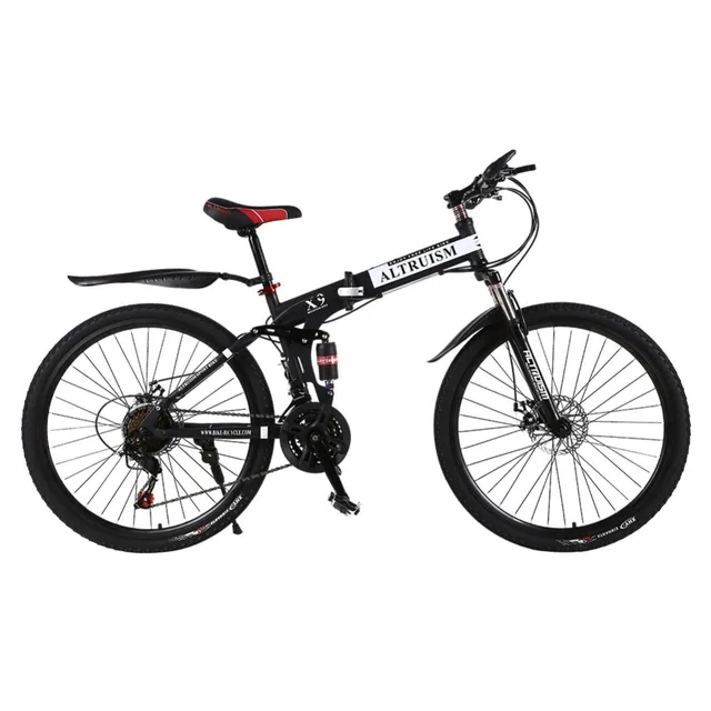 Альтруизм X9 горный велосипед сталь Bicicleta 26 дюймов 21-Скоростные Велосипеды двухдисковые тормоза переменной MTB Скоростные Велосипеды