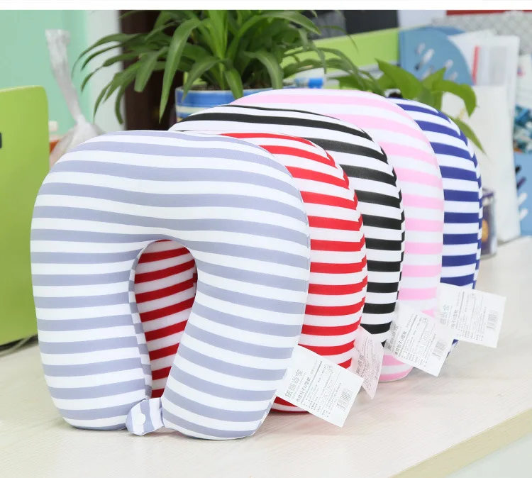 Stripe Children Adult Neck Pillow U-Shape Pillow Nano Beads Neck Pillow Protection Headrest Travel Office Soft Cushion Stripe Children Adult Neck Pillow U-Shape Pillow Nano Beads Neck Pillow Protection Headrest Travel Office Soft Cushion