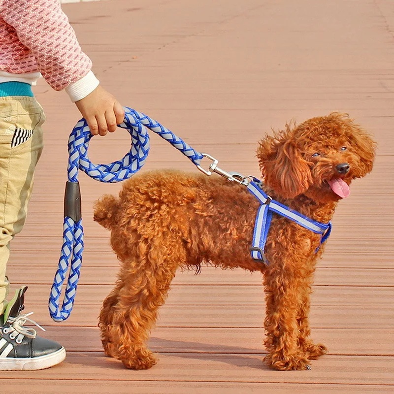 Outdoor Adjustable Pet Dog Hardness Leash Rope Leads Training Walk Pet