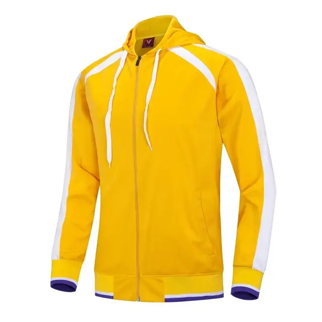 6 colors men's long sleeve sport jacket set Soccer Jacket Training