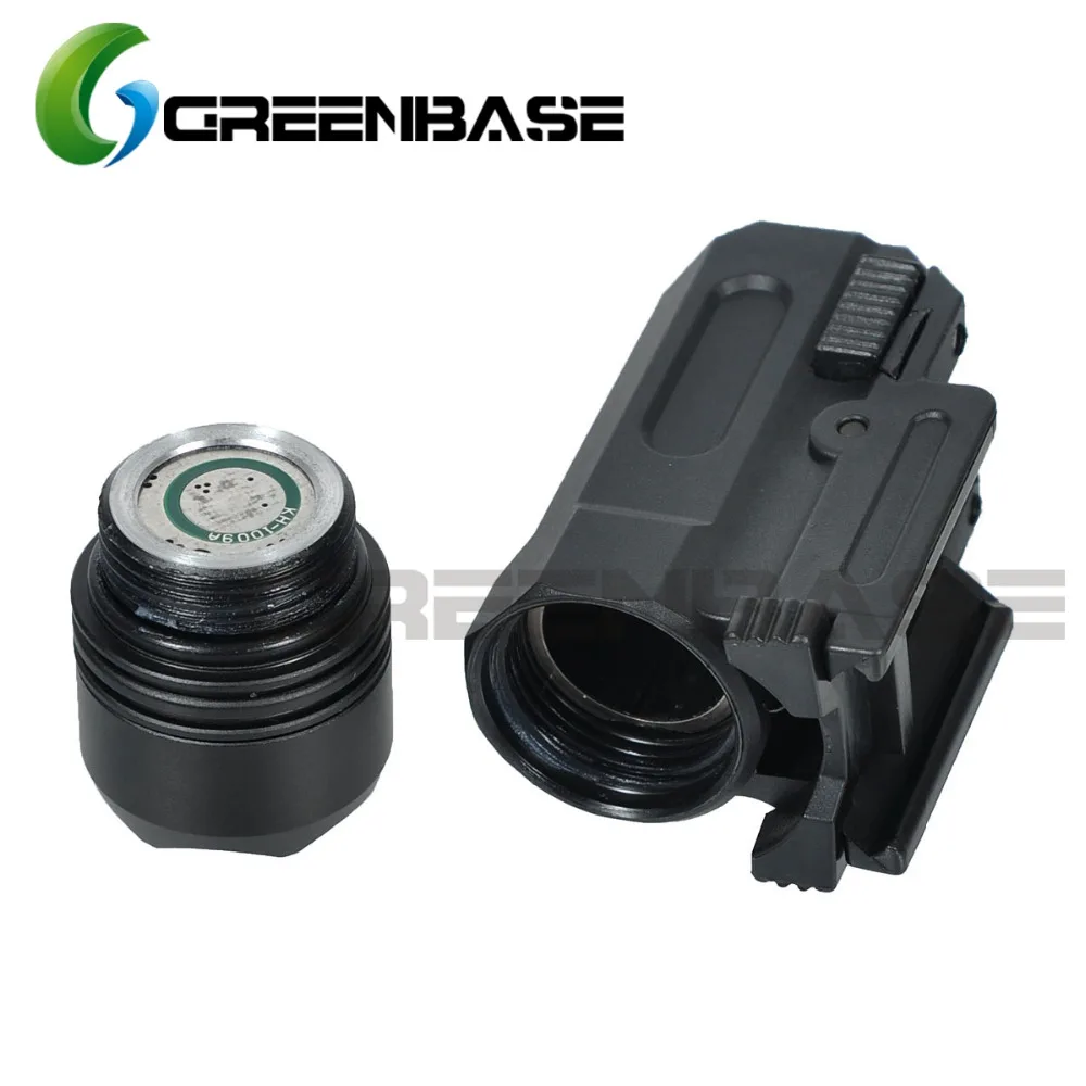 Тактический флэш-светильник Greenbase Micro QD компактный Глок страйкбол пистолет светильник Glock 17 18C 19 22 фонарик для оружия Открытый Охота