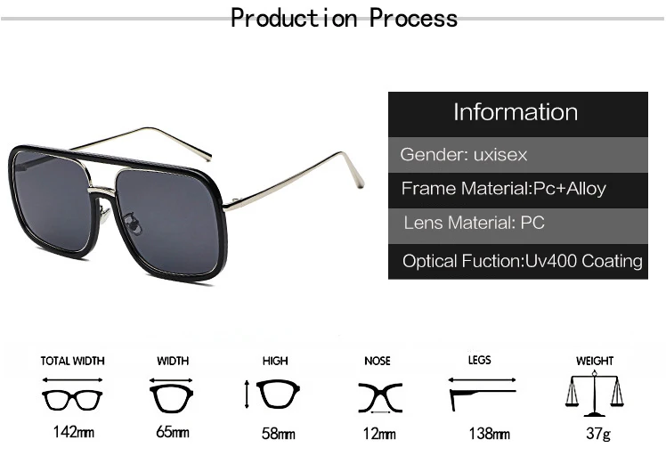 square mens sunglasses (1)