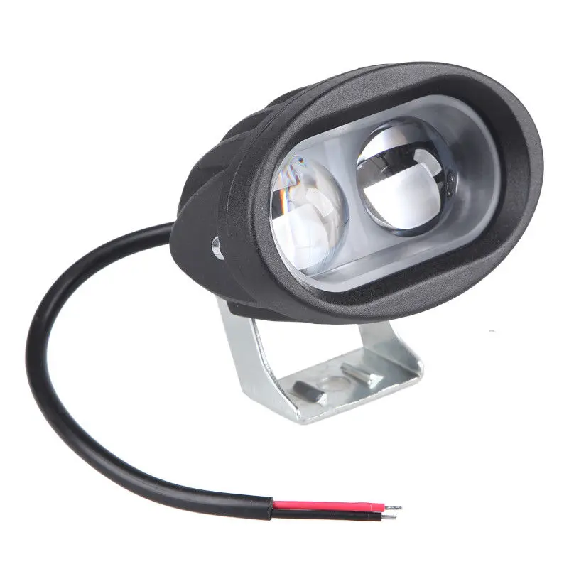 2pcs 12 V/24 V 20 W 6500 K 800LM белый эллипс точечный рабочий свет вождения противотуманная фара для ATV SUV 4WD внедорожный