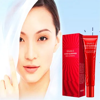 

Cheapest Red ginseng Anti Aging Dark Circle Essence Crystal Collagen Remove wrinkles eye cream 20g
