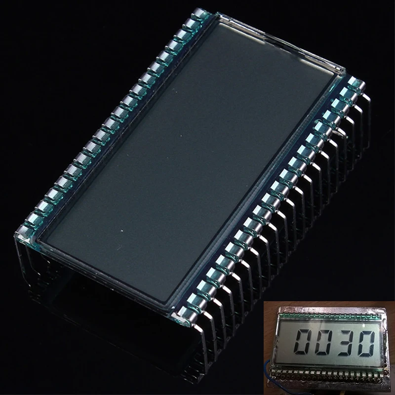 Модуль ЖК дисплея EDS805 4 битный 8 значный TN сегментный дисплей 50 8x30 48x2 мм