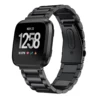 Correa de acero inoxidable para reloj Fitbit Versa, pulsera de Metal con cierre de bucle para Fitbit Versa 2 3 Sense Versa Lite ► Foto 2/6