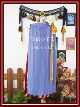 

Transparent thin 2Slit belly dance skirt CX50