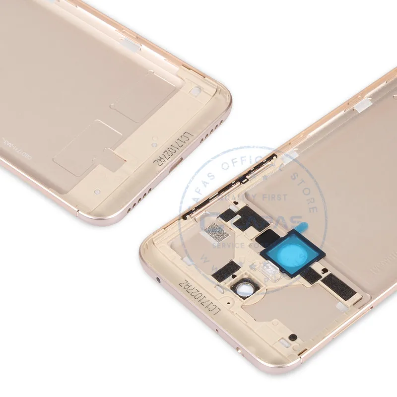 Для Xiaomi Redmi 5 Plus задняя батарея корпус металлическая задняя крышка+ слот для sim-карты камера Стекло+ боковые ключи запасные части