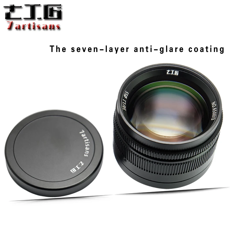 Объектив Lentes 7 Artisans Paraxial M mount для камер Leica m M240 M3 M5 M6 M7 M8 M9 M9p M10 50 мм F1.1|Объективы