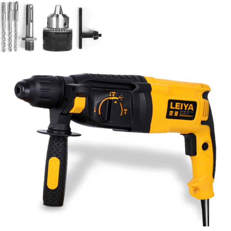 

1080W Electric multi-function percussion drilling hammer dril Electric picks 1100rpm 220V