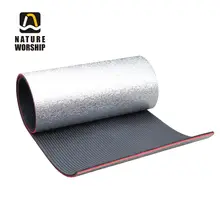 Открытый 1 человек туристический коврик палаточный коврик алюминиевая пленка EVA водонепроницаемый влагостойкий коврик подушка теплоизоляционный коврик