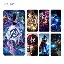Uyellow The Avengers Super Silicone Soft TPU Phone Case For One Plus 7 Pro 6 6T 5 5T Shell Fashion Fundas Printed Cover Coque