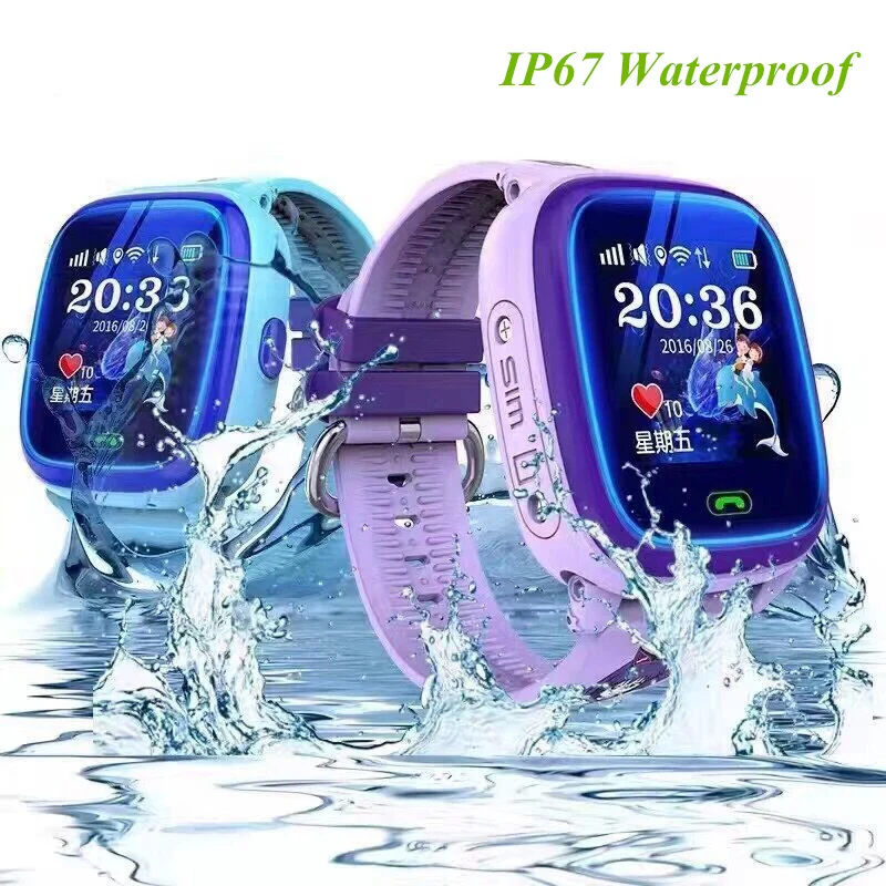 

696 Waterproof smart watch DF25 kids Watch clock SOS Call Location Device Tracker children Safe Anti-Lost Monitor pk Q50 Q90 Q60
