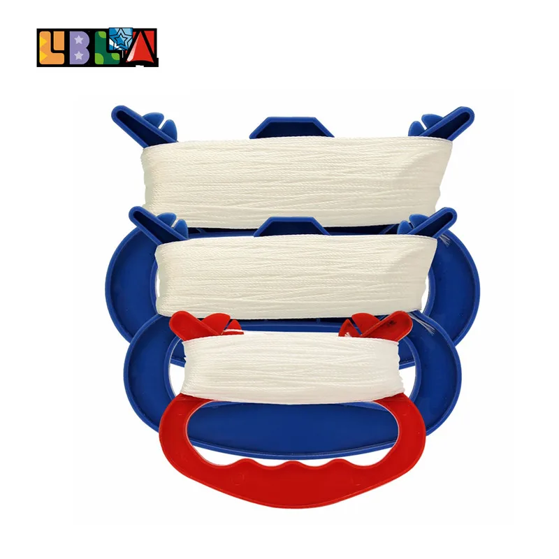 

LBLA 30/50/100m Outdoor Sports Flying Tools Kite Parts Line String Winder Handle White Line Kites Accessory