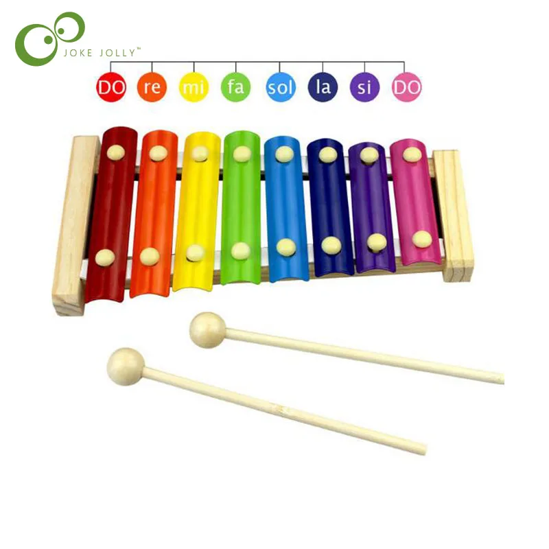 Octopus knock piano wooden early childhood educational toys beat