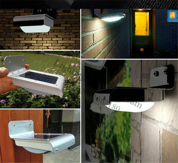 

2016 Best Price 16LED Solar Power PIR Human Body Motion Sensor Lamp Waterproof Outdoor Garden Home Path Wall Light
