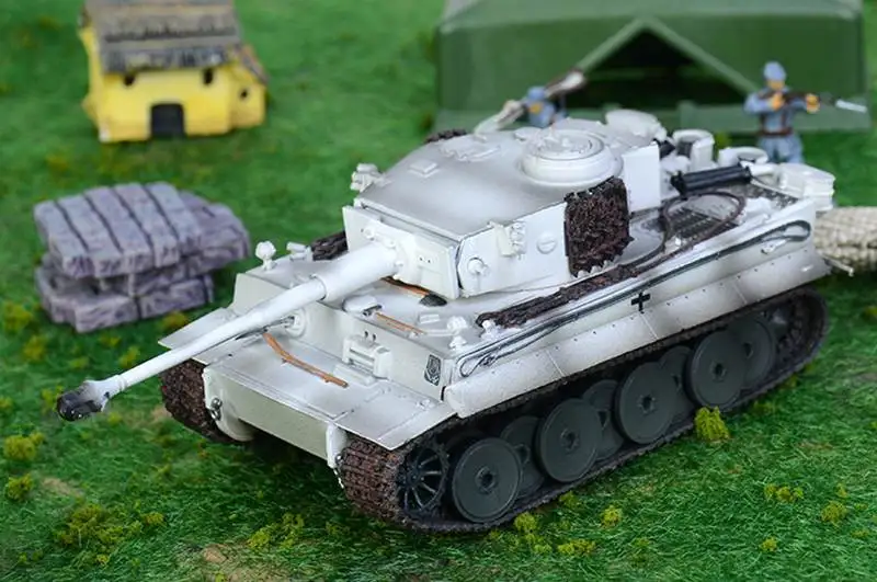 1: 72 предварительно построенный Второй мировой войны Тигр I тяжелый танк Panzerkampfwagen VI Тигр Ausf. E хобби Коллекционная готовая пластиковая модель