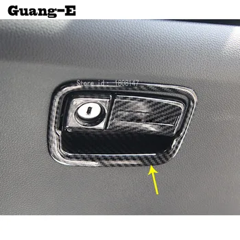 

For Honda CRV CR-V 2017 2018 2019 2020 car sticker garnish inner trim handle Glove Co-Driver Container switch Storage case box