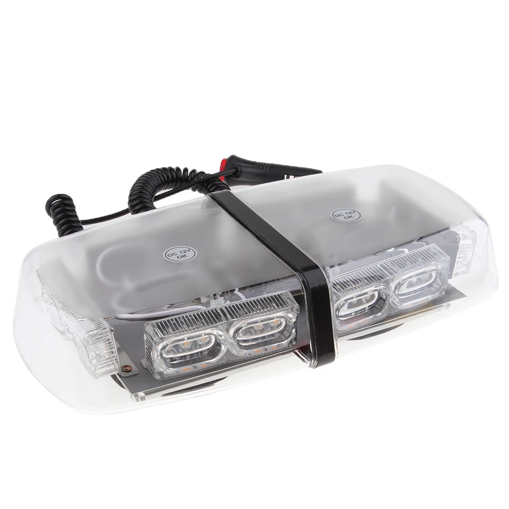 

36 LED Car Beacon Roof Top Emergency Flash Strobe Lights w/ Suction Cup Strobe Light With Suction Cup Mounts