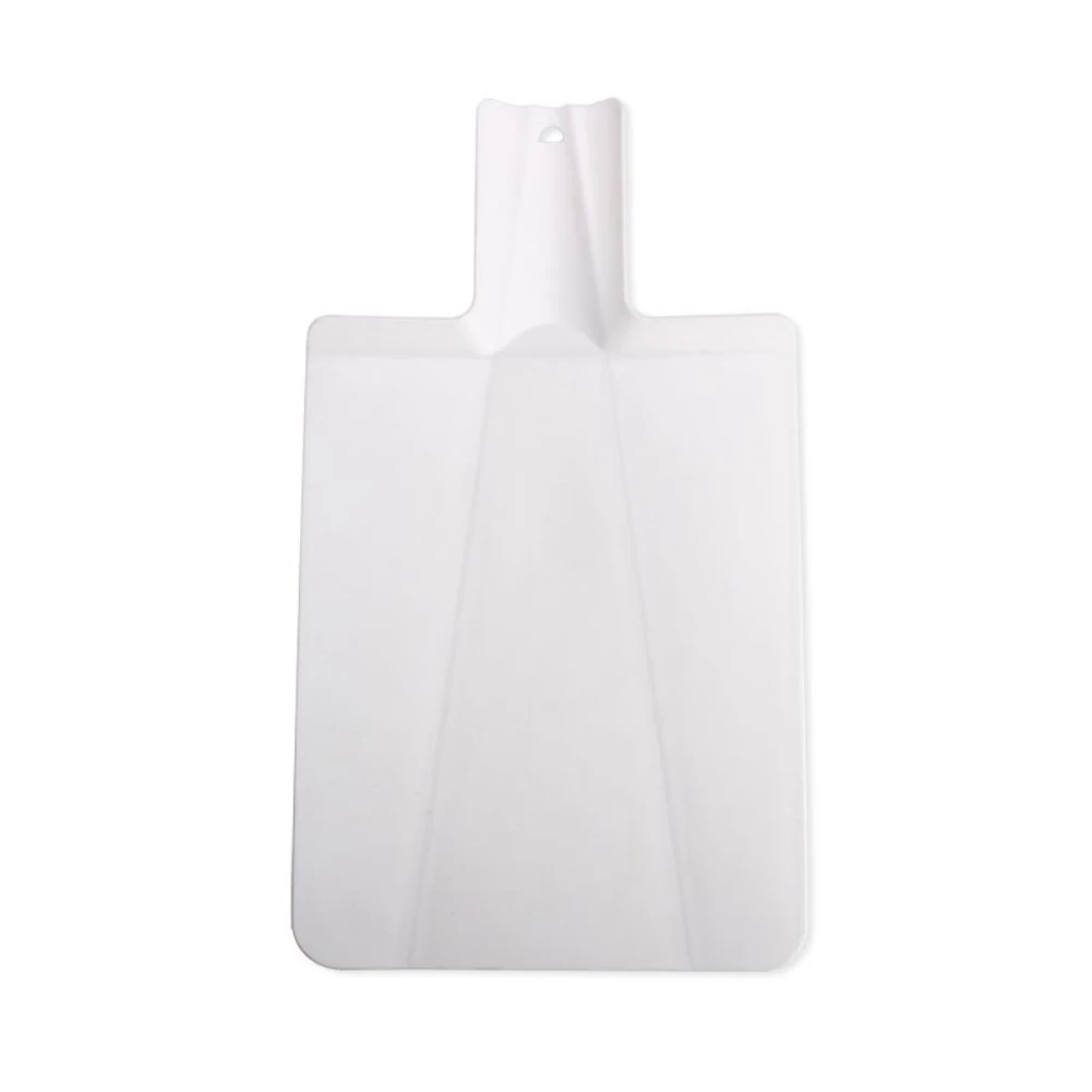 Разделочные Блоки Нескользящая разделочная доска пластиковая складывающаяся разделочная доска портативная кухонная доска гибкий коврик для приготовления пищи - Цвет: White