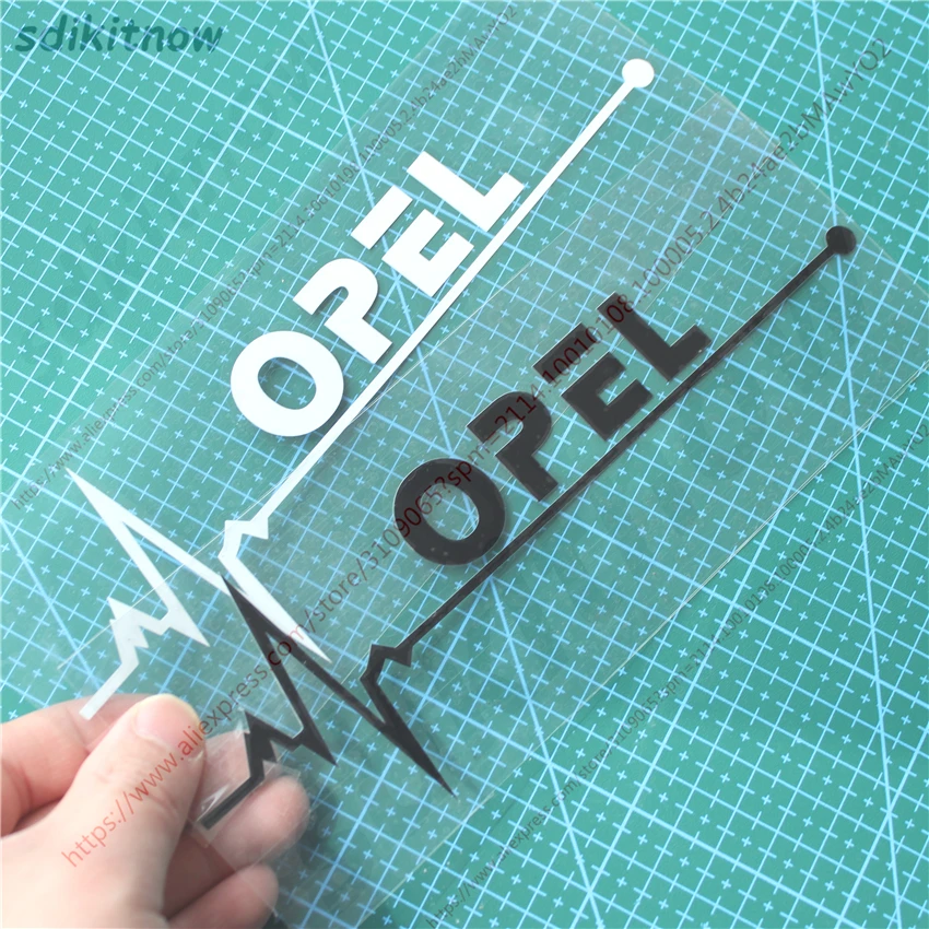 

7x20cm New Heart Car Sports Decal Sticker Styling Windows Door Decoration For opel astra corsa zafira vectra meriva accessories