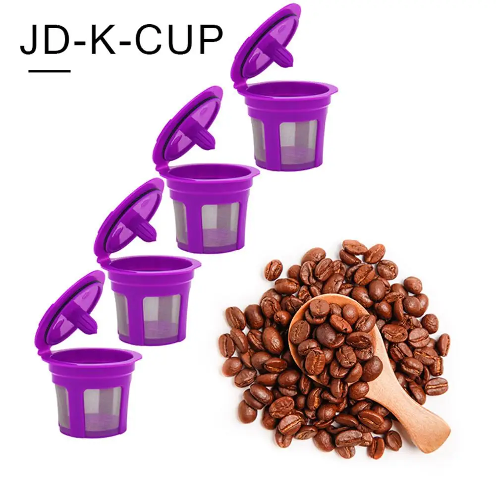 

Coffee Capsule Filters Cup Refillable ReusableCoffee Dripper Tea Baskets For KEURIG2.01.0 For Cafes Bars Offices Restaurants