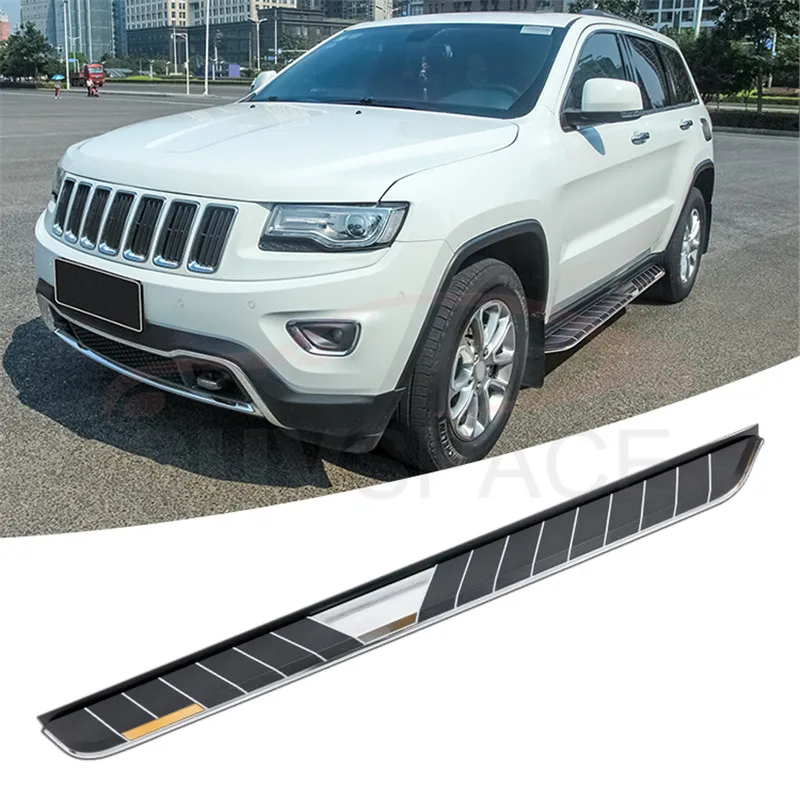 Высококачественная алюминиевая подножка боковая Nerf подходящая для JEEP Grand Cherokee 2011
