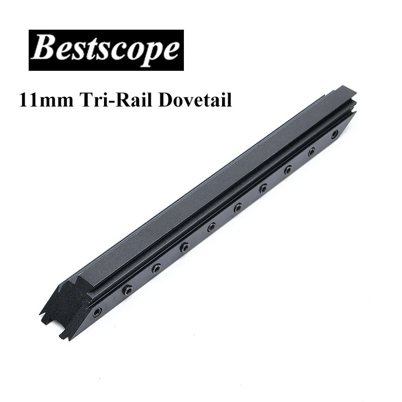 11 мм Tri-Rail ласточкин хвост Riser Rail Mount w/шестигранный ключ для пневматического винтовки прицел охотничьи аксессуары прицела