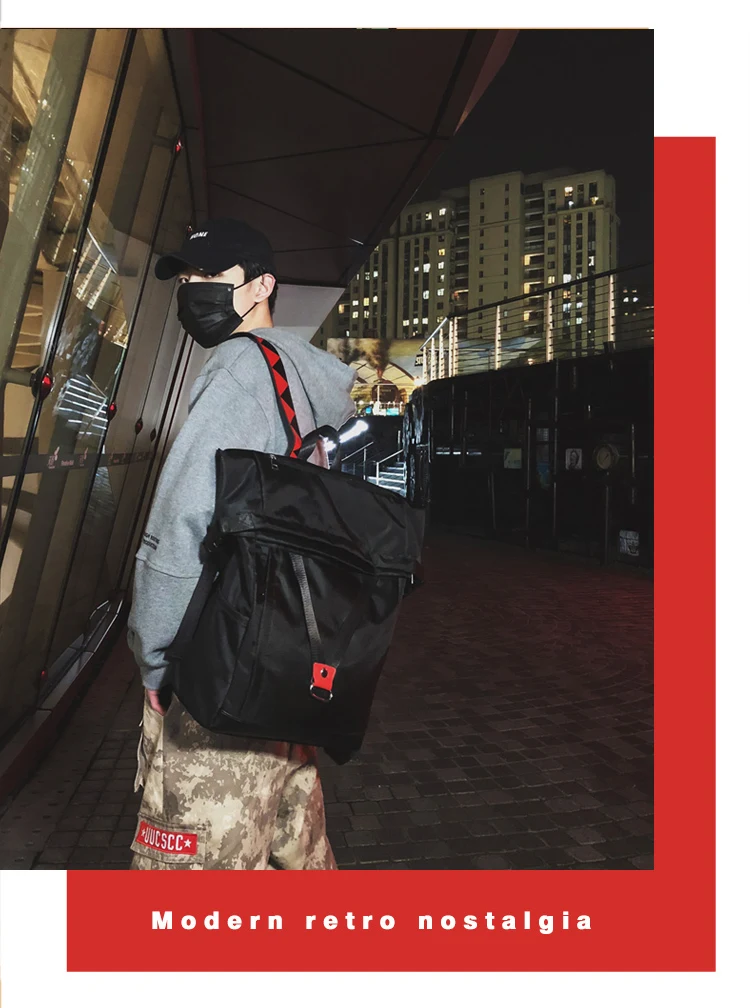 Повседневная Студенческая сумка ткань унисекс тренд мужчины и женщины большой емкости пакет колледж Стиль Мода Молодежный высокое качество рюкзак