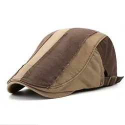XEONGKVI простой британские винтажные сделать старый береты шапки весна осень бренд Snapback хлопок вперед шляпу для мужчин 56-60 см