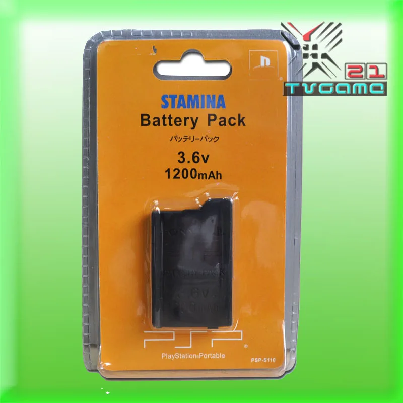 High quality 3.6V 1200mAh Battery Pack For PSP Slim 2000 3000 on